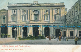 R046584 Victoria Square And Public Library. John Critien. B. Hopkins - Monde