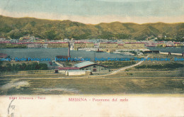 R046637 Messina. Panorama Dal Molo. B. Hopkins - Monde