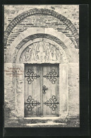 AK Landsberg, Portal Der Kapelle St. Crucis  - Landsberg