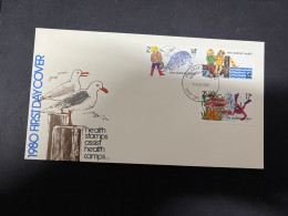 9-5-2024 (4 Z 34) New Zealand FDC - 1980 - Health Camp - FDC