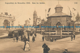 R046306 Exposition De Bruxelles 1910. Dans Les Jardins. Valentine. 1910 - World