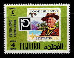 FUJ-01- FUJEIRA - 1970 - MNH -SCOUTS- EVENTS OF 1970 - Fujeira