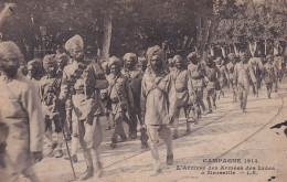 Marseille (13 Bouches Du  Rhône) Armées Des Indes - L'arrivée à Marseille Campagne 1914 - édit.  LR Circulée FM 1914 - Ohne Zuordnung