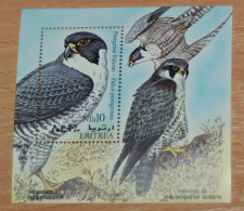 ERITREA 1998, Birds, Animals, Fauna, Mi #B7, Souvenir Sheet, MNH** - Arends & Roofvogels