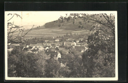 AK Lysice, Panorama Vom Hügel Gesehen  - República Checa