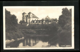 AK Veseli, Blick Auf Schloss Am Wasser  - República Checa