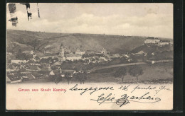 AK Kanitz, Ortsansicht Mit KIrche  - Czech Republic