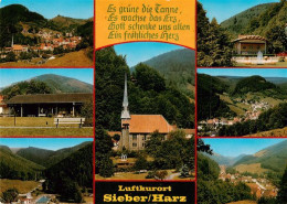 73944437 Sieber_Herzberg_am_Harz Panorama Kirche Konzertpavillon - Herzberg