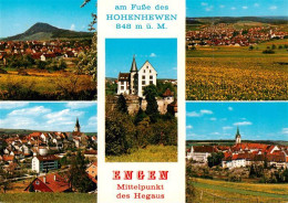 73944390 Engen_Hegau Panorama Ortsansicht Mit Kirche - Other & Unclassified