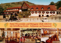 73864150 Achkarren Hotel Winzerstube Zur Krone Mit Schlossberg Grotte Diele Nebe - Sonstige & Ohne Zuordnung