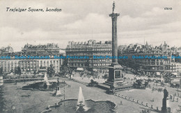 R048032 Trafalgar Square. London. Valentine - Sonstige & Ohne Zuordnung