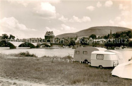 73830361 Miltenberg Main Campingplatz Mainpartie Bruecke Miltenberg Main - Autres & Non Classés