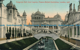 R048118 Congress Hall From Lagoon. Franco British Exhibition. London 1908. Valen - Andere & Zonder Classificatie