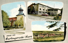 73830288 Harlingerode Kirche Gemeindeverwaltung Blick Vom Langenberg Harlingerod - Bad Harzburg