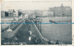 R048136 View From West Pier. Brighton. 1904 - World