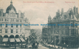 R048678 New Street And Post Office. Birmingham. Valentine. 1905 - World