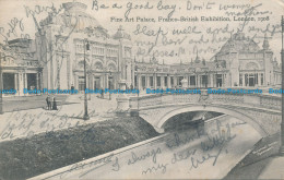 R048162 Fine Art Palace. Franco British Exhibition. London. 1908. Valentine. 190 - Andere & Zonder Classificatie