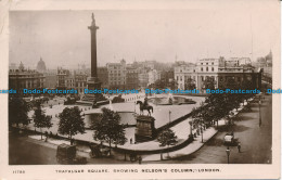 R048171 Trafalgar Square Showing Nelsons Column. London. Kingsway. RP. 1912 - Other & Unclassified