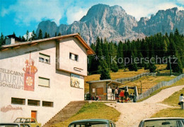 73166564 Karerpass Suedtirol Gondellift Laurin Mit Rosengarten Dolomiten Karerpa - Autres & Non Classés