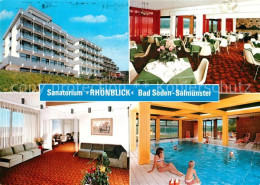 73166036 Bad Soden-Salmuenster Sanatorium Rhoenblick Hallenbad Speisesaal Bad So - Sonstige & Ohne Zuordnung