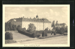 AK Feldsberg, Strassenpartie Mit Gebäudeansicht  - Tchéquie