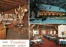 73165953 Latsch Vinschgau Restaurant Treindlerhof Winterpanorama Latsch Vinschga - Altri & Non Classificati