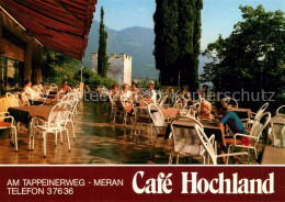 73165951 Meran Merano Cafe Hochland Terrasse Tappeinerweg Meran Merano - Sonstige & Ohne Zuordnung