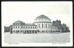 AK Mainz / Rhein, Neue Hauptsynagoge In Der Hindenburgstrasse  - Judaisme