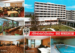 73164983 Bad Windsheim Kurhotel Residenz Restaurant Konferenzraum Empfang Hotelz - Bad Windsheim