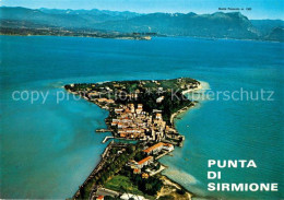 73164919 Sirmione Lago Di Garda Penisola Veduta Aerea Halbinsel Alpen Sirmione L - Andere & Zonder Classificatie