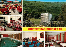 73164400 Bad Brueckenau Kurstift Mit Cafe Restaurant Terrasse Hallenbad Musikzim - Andere & Zonder Classificatie