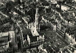 73164252 Bruxelles Bruessel Grande Place Rathausplatz Fliegeraufnahme Bruessel - Andere & Zonder Classificatie