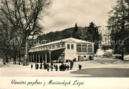 73164037 Marianske Lazne Kuranlagen Winterlandschaft Marianske Lazne - Tchéquie