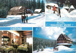 73163703 Destne Hotel Serlissky Mlyn Winterlandschaft Adlergebirge Beroun  - Tchéquie