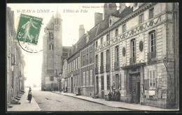 CPA Saint-Jean-de-Losne, L`Hotel De Ville  - Andere & Zonder Classificatie