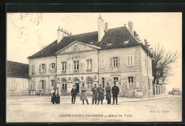 CPA Nuits-Saint-Georges, Hotel De Ville  - Nuits Saint Georges