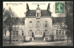 CPA Sainte-Marie-sur-Ouche, Pensionnat De Jeunes Filles  - Andere & Zonder Classificatie