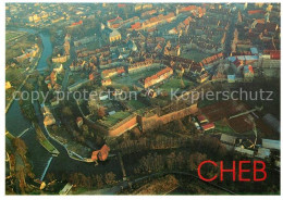 73163228 Cheb Eger Historische Altstadt Fliegeraufnahme  - Czech Republic