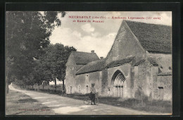 CPA Meursault, Ancienne Léproserie Et Route De Beaune  - Meursault