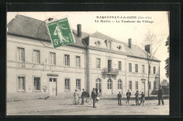 CPA Marsannay-la-Cote, La Mairie, Le Tambour Du Village  - Altri & Non Classificati