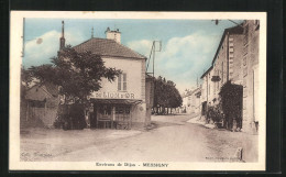 CPA Messigny, Restaurant Du Lion D`Or  - Otros & Sin Clasificación