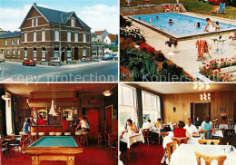 73162890 Schin Geul Hotel Cafe Restaurant Janssen Huydts Swimming Pool Billard  - Autres & Non Classés