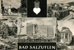 73162766 Bad Salzuflen Fontaene Saline Kurpark See Leopoldsprudel Kurklinik Bad  - Bad Salzuflen