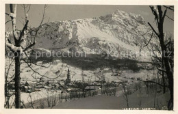 73162654 Cortina D Ampezzo Winterpanorama Kirche Cortina D Ampezzo - Autres & Non Classés