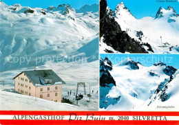 73162199 Bielerhoehe Alpengasthof Piz Buin Wintersportplatz Silvretta Bielerhoeh - Andere & Zonder Classificatie