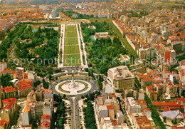 73161144 Lisboa Park Eduard VII And Liberty Avenue Aerial View Lisboa - Andere & Zonder Classificatie