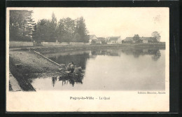 CPA Pagny-la-Ville, Le Quai  - Other & Unclassified