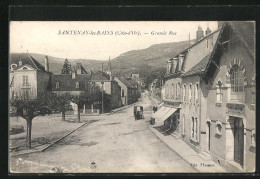 CPA Santenay-les-Bains, Grande Rue  - Other & Unclassified