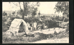 CPA Sacquenay, Lavoir De La Montolle  - Autres & Non Classés