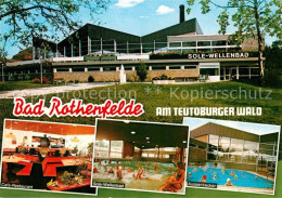 73160797 Bad Rothenfelde Sole Wellenbad Cafe Restaurant Aussenbecken  Bad Rothen - Bad Rothenfelde